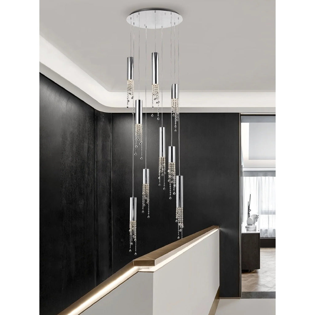 Monterosso | Hanging Crystal Light Fixture