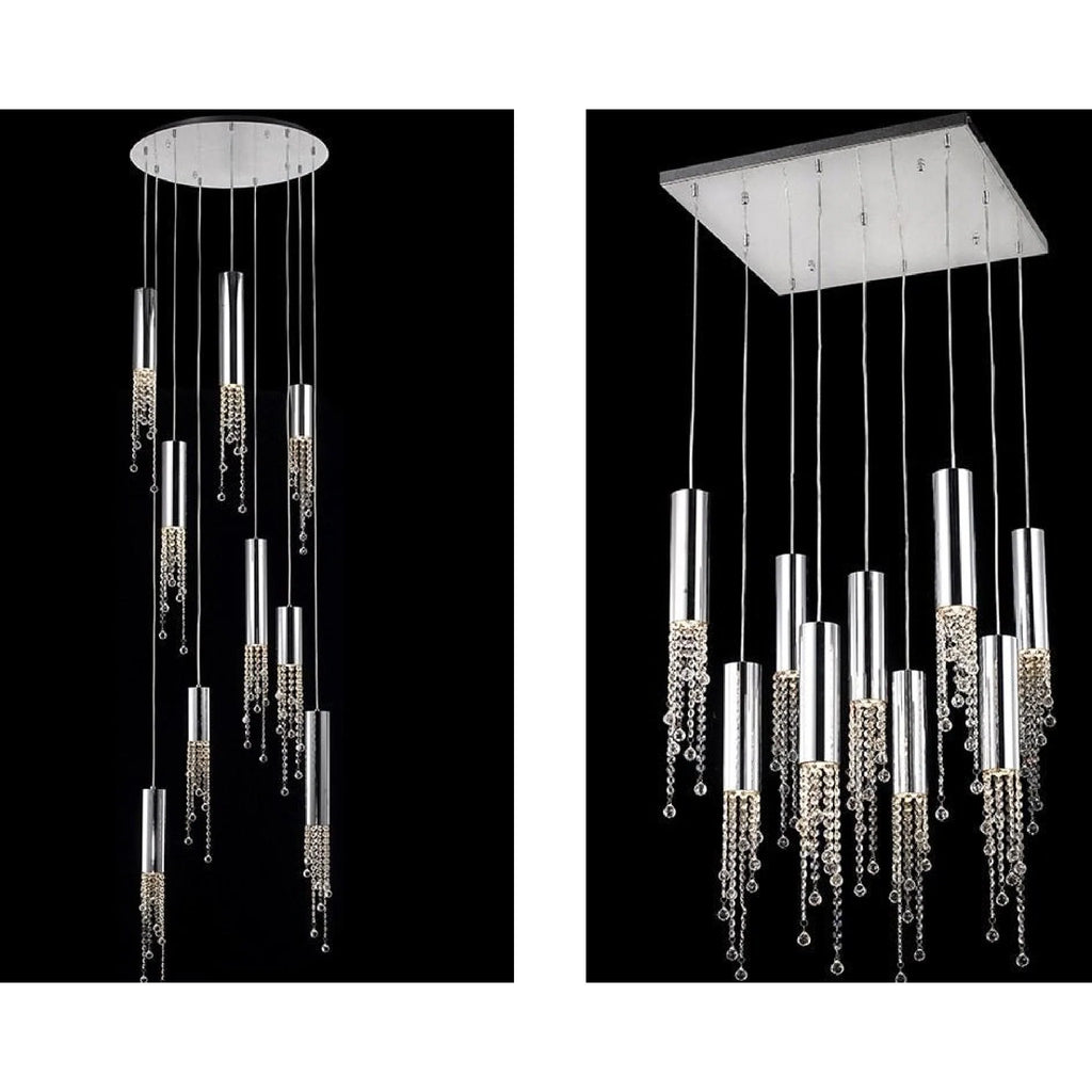 Monterosso | Hanging Crystal Light Fixture