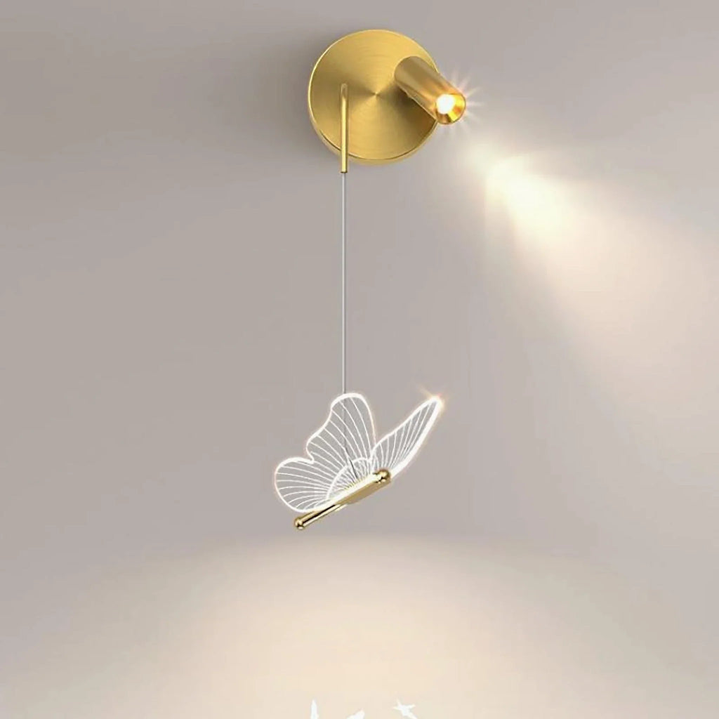 Montijo | Butterfly Bedside Wall Lamp for Kids Room