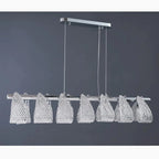 Muri bei Bern | Modern Silver Glass Light Fixture for Kitchen