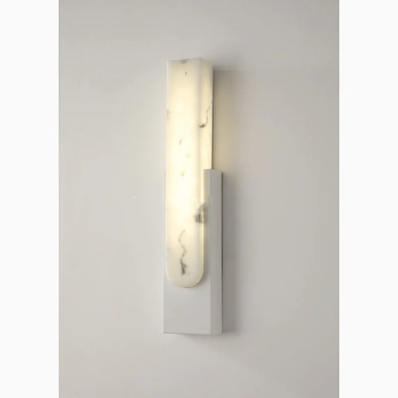Nyon | Marble Rectangular Wall Lamp for Living Room