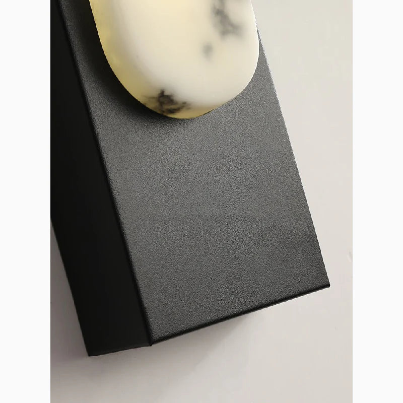 Nyon | Marble Rectangular Wall Lamp for Living Room