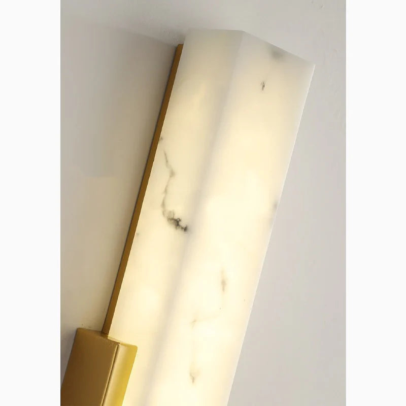 Nyon | Marble Rectangular Wall Lamp for Living Room