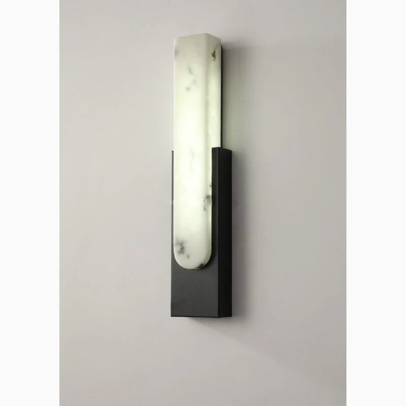 Nyon | Marble Rectangular Wall Lamp for Living Room