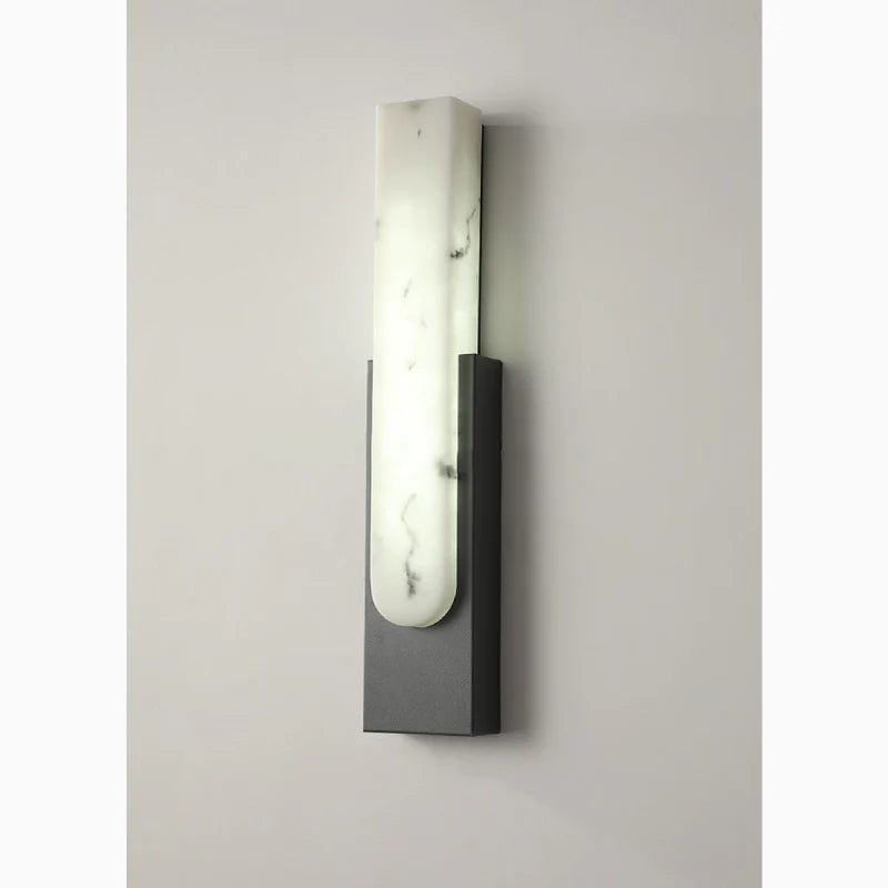 Nyon | Marble Rectangular Wall Lamp for Living Room