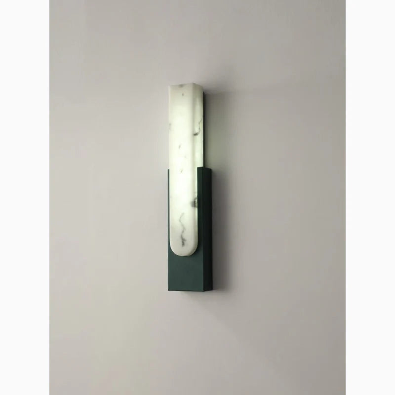 Nyon | Marble Rectangular Wall Lamp for Living Room
