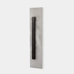 Oberhofen am Thunersee | Minimalistic Black Rectangular Wall Lamp
