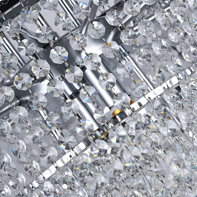 Opio | Classical Large Crystal Candle Ceiling Chandelier