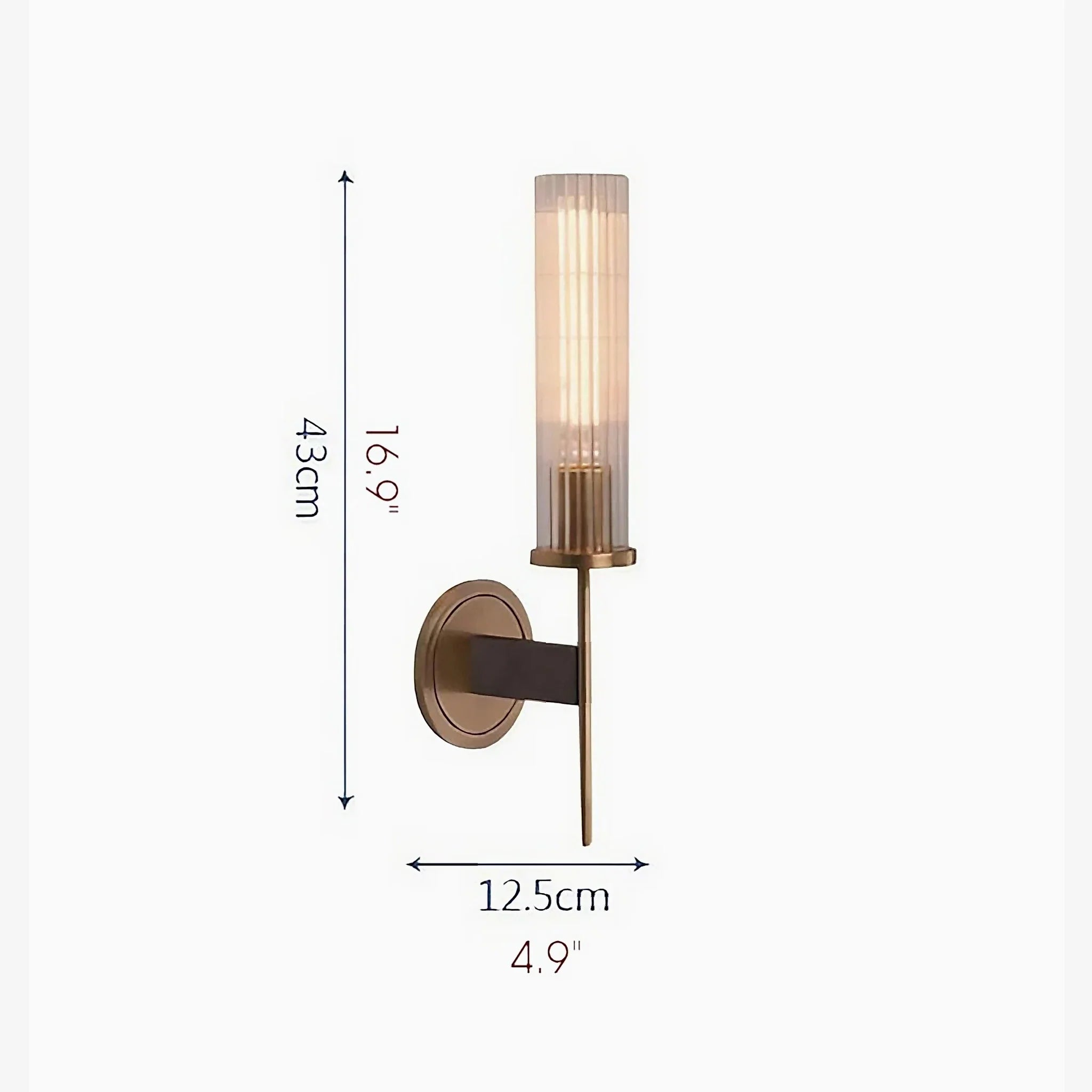 Palma | Bedside Wall Lamp made of Brass