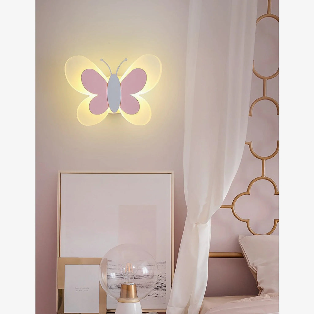 Princess | Butterfly LED Wall Lamp for Kids Room