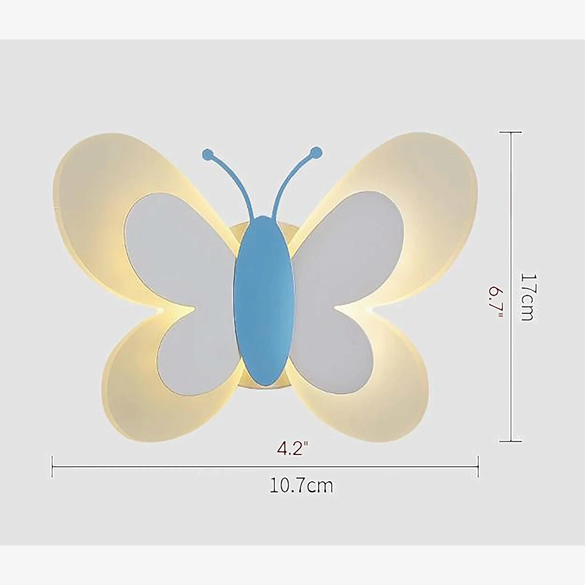 Princess | Butterfly LED Wall Lamp for Kids Room