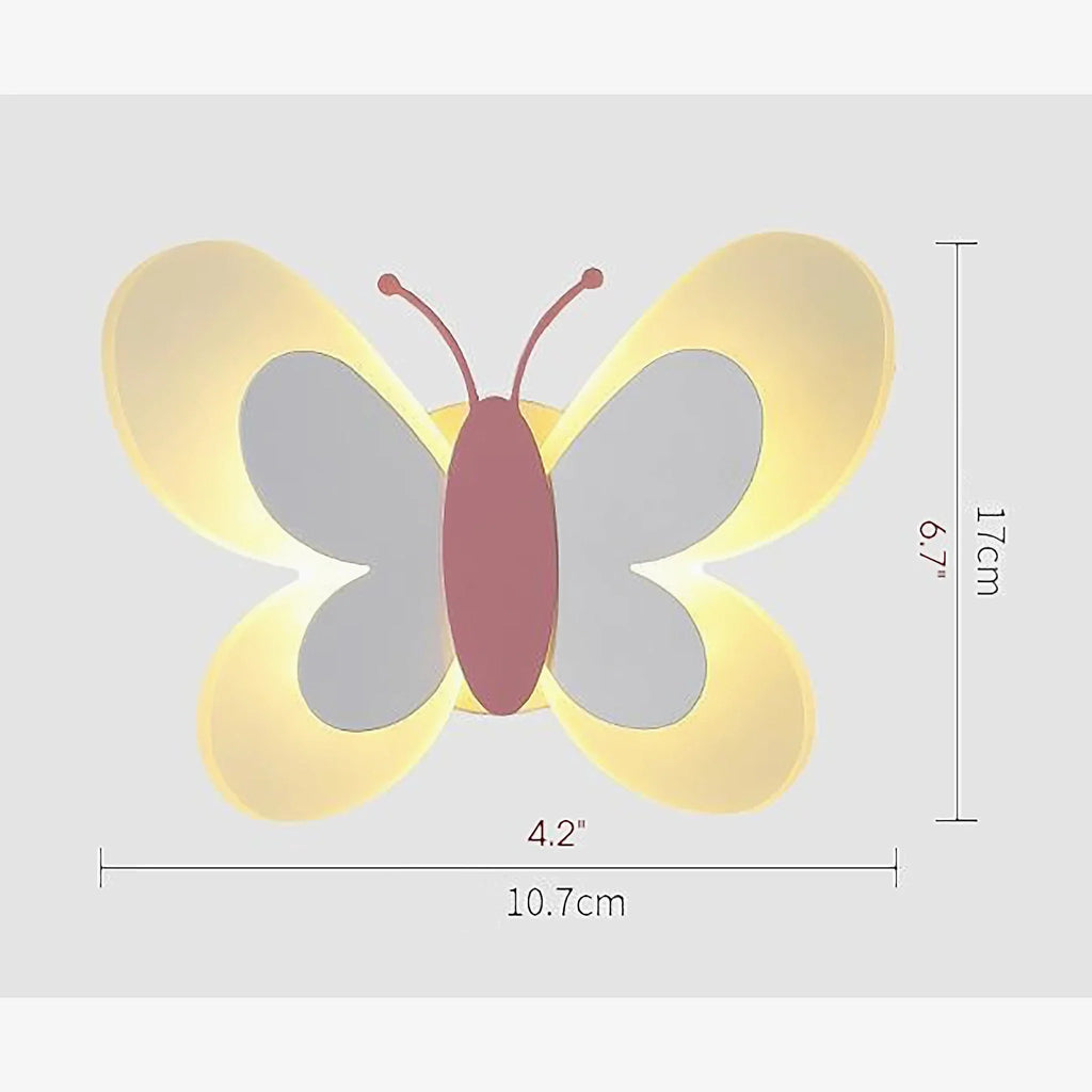 Princess | Butterfly LED Wall Lamp for Kids Room
