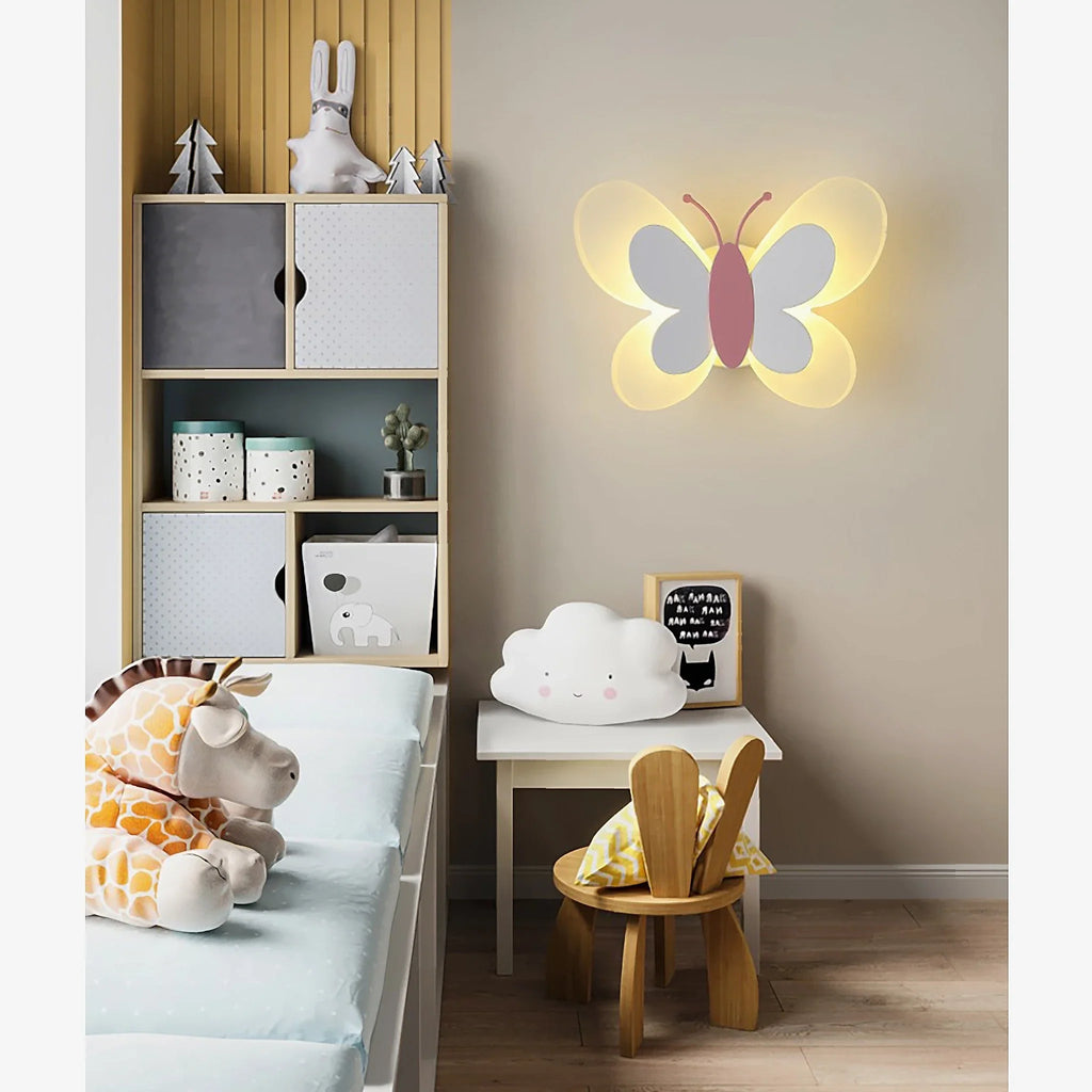 Princess | Butterfly LED Wall Lamp for Kids Room