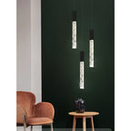 Riomaggiore | Long Staircase Crystal Chandelier