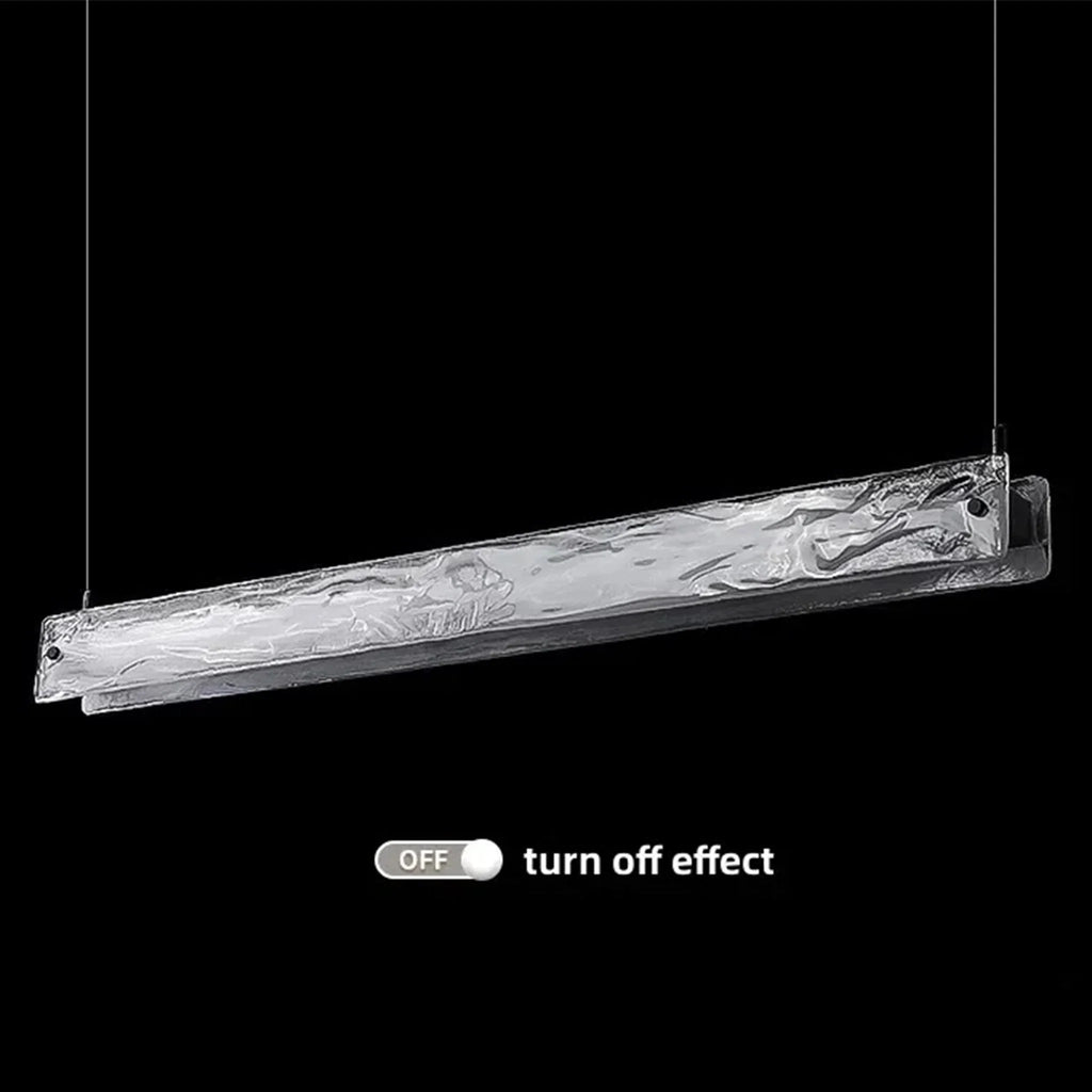 Saanen | Luxury Modern Rectangle Chandelier for Kitchen Island