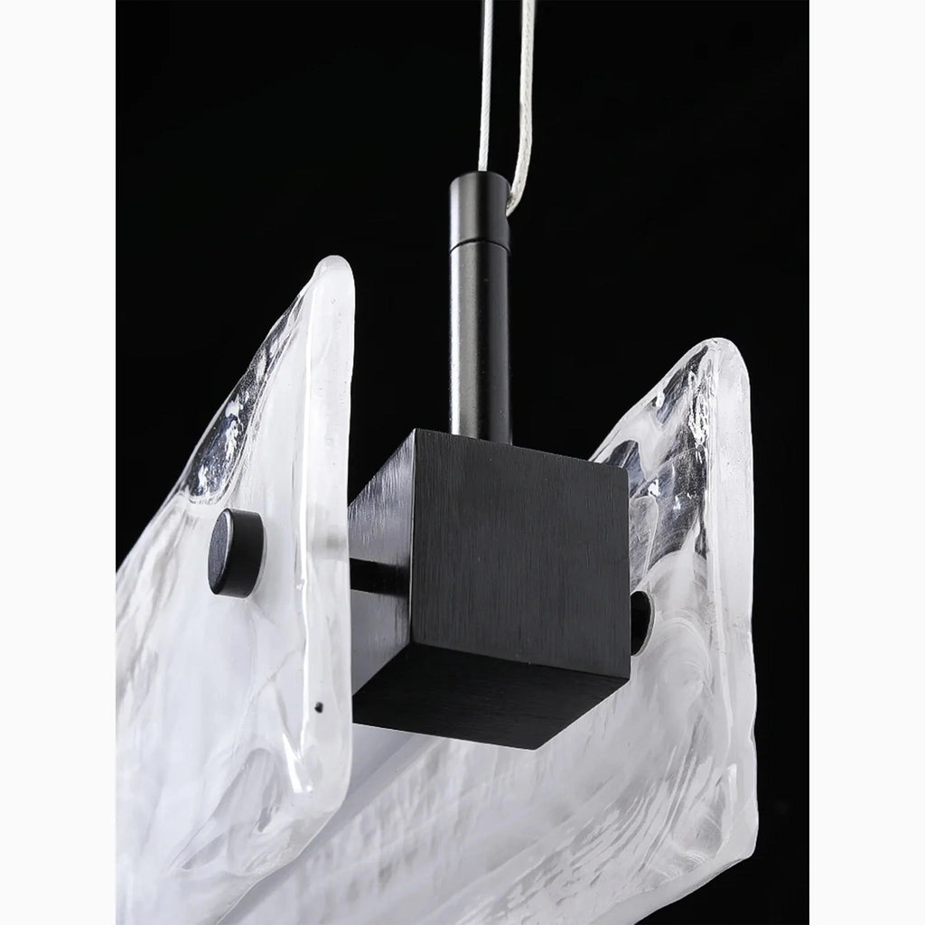 Saanen | Luxury Modern Rectangle Chandelier for Kitchen Island