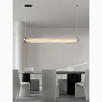 Saanen | Luxury Modern Rectangle Chandelier for Kitchen Island