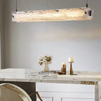 Saanen | Luxury Modern Rectangle Chandelier for Kitchen Island