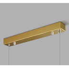 Safenwil | Lux Modern Marble Rectangle Chandelier