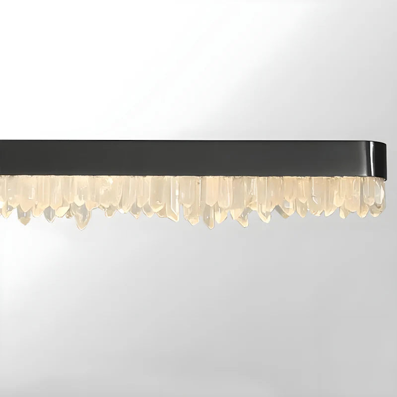 Saillon | Luxury Modern Rectangle Crystal Chandelier