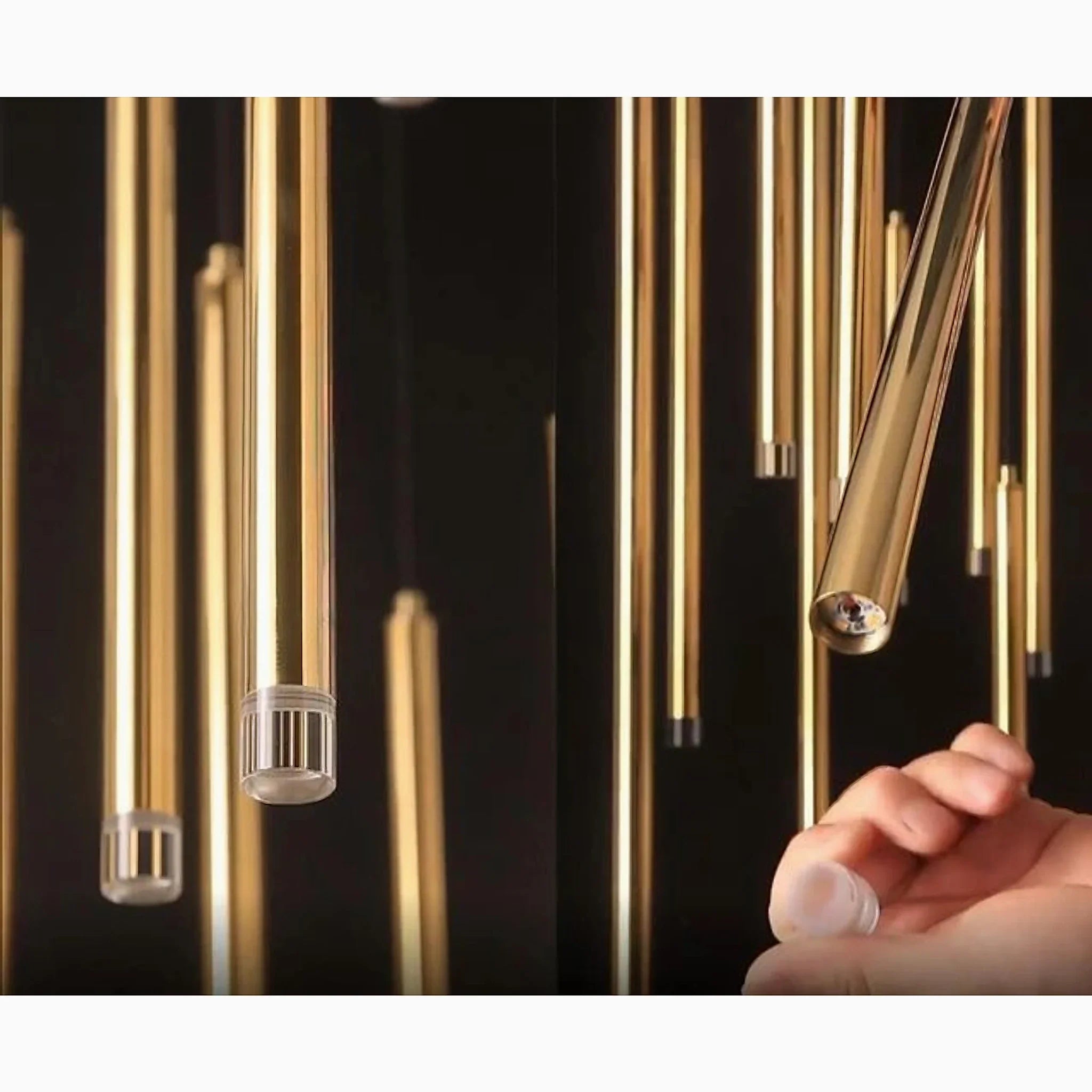 Saint-Andre-de-la-Roche | Minimalistic Simple Led Pendant Chandelier