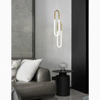 Saint-Martin-d'Entraunes | Paper Clip-Shaped Lighting Fixture
