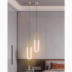 Saint-Martin-d'Entraunes | Paper Clip-Shaped Lighting Fixture