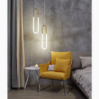 Saint-Martin-d'Entraunes | Paper Clip-Shaped Lighting Fixture