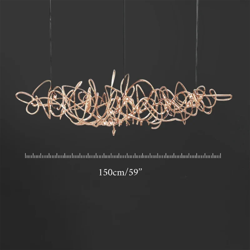 Samedan | Creative Extraordinary Rectangle Chandelier