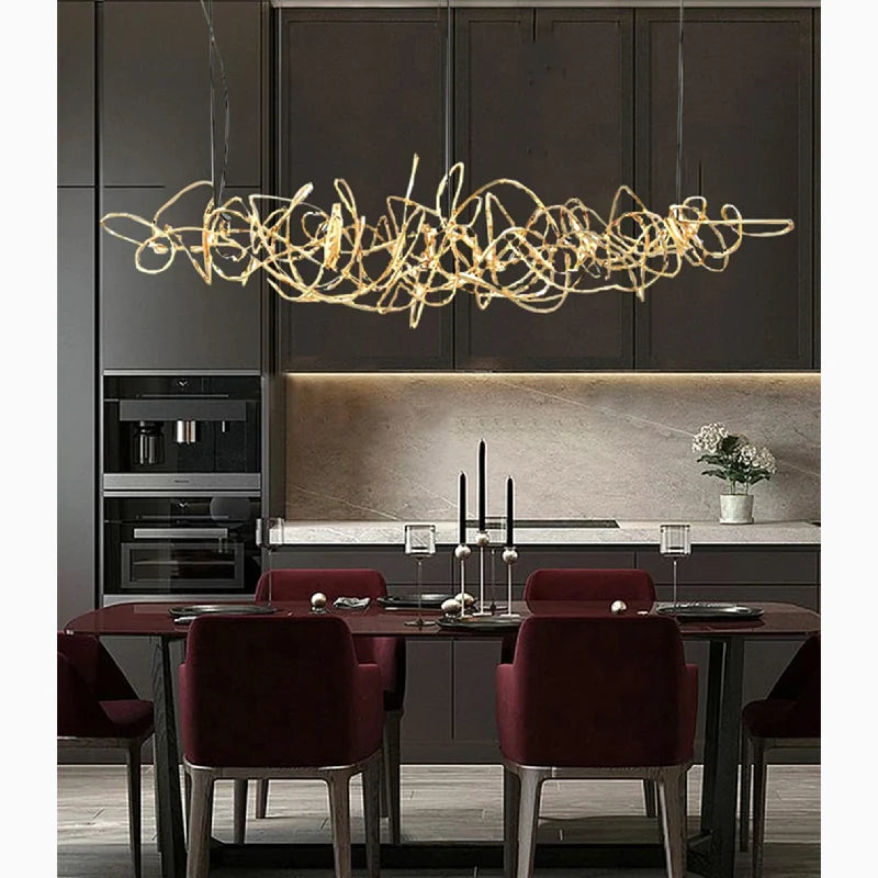Samedan | Creative Extraordinary Rectangle Chandelier