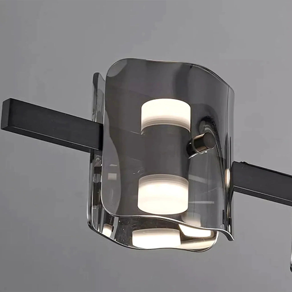 Schönenwerd | Stylish Creative Rectangle Glass Chandelier