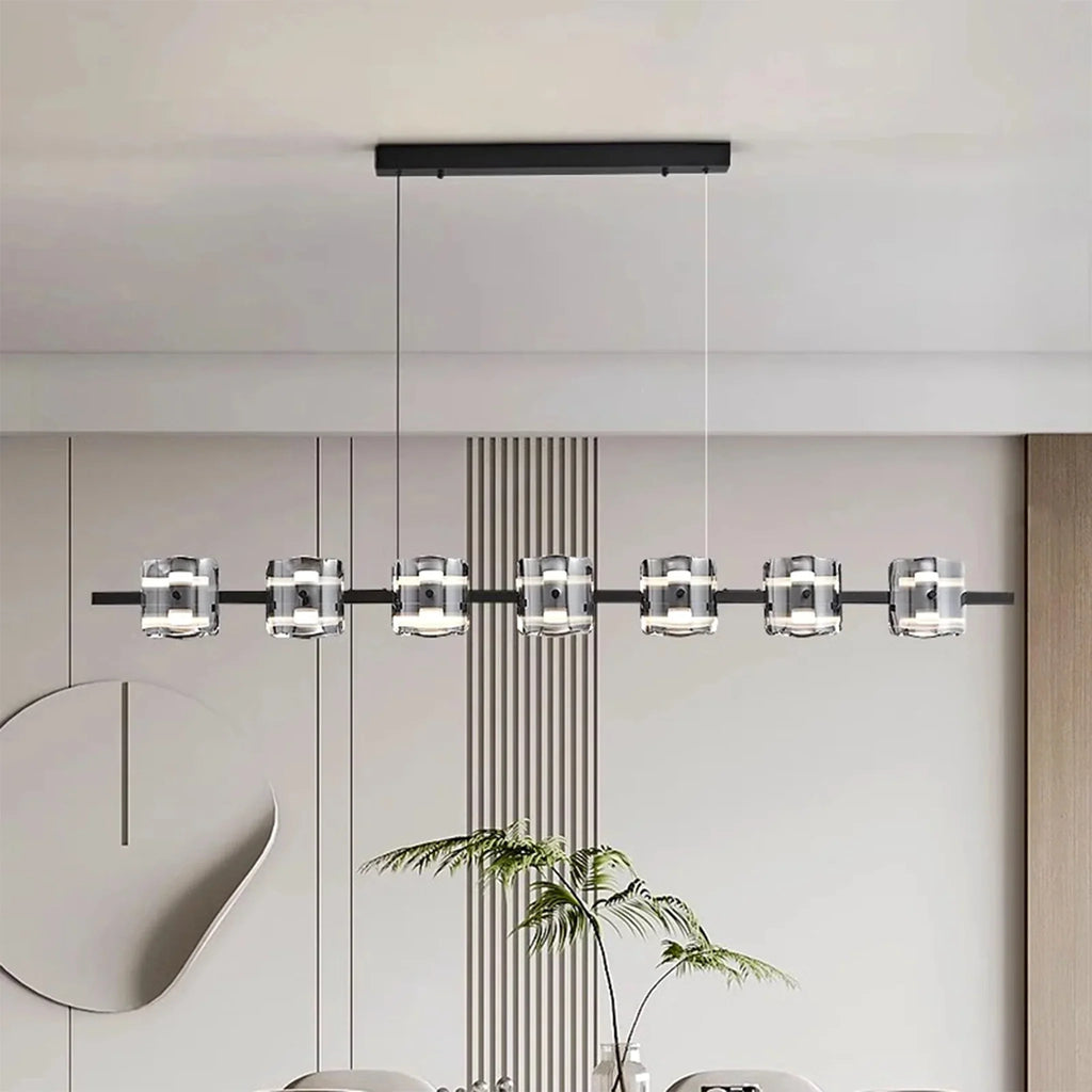 Schönenwerd | Stylish Creative Rectangle Glass Chandelier