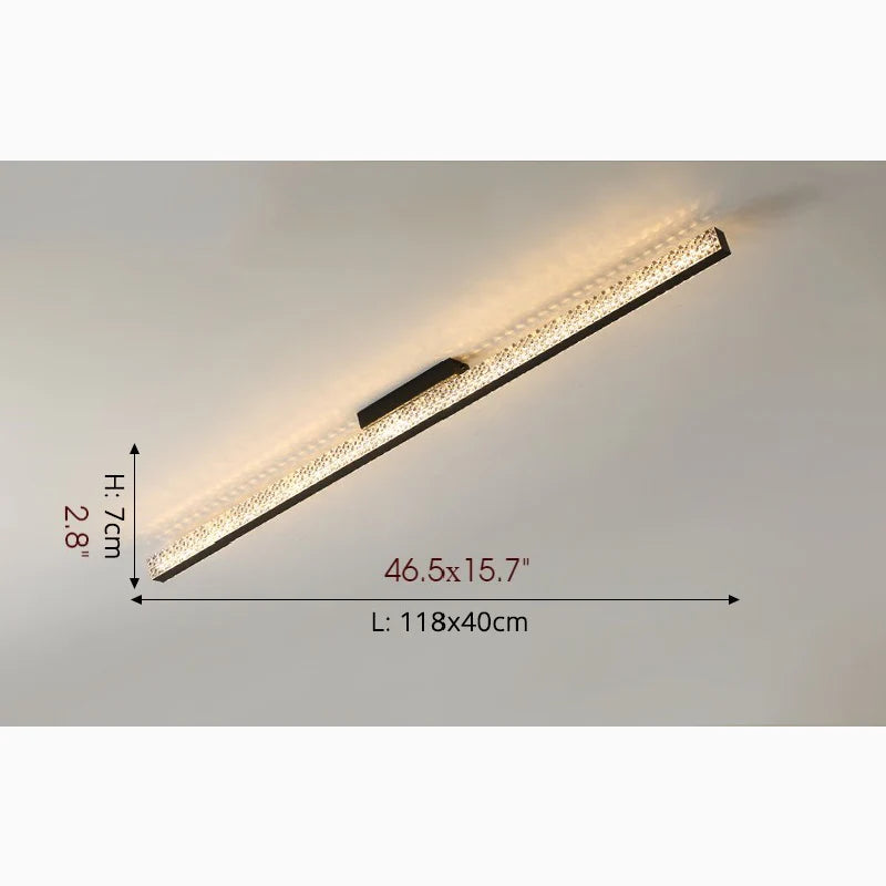 Schlieren | Luxury Crystal LED Celling Light