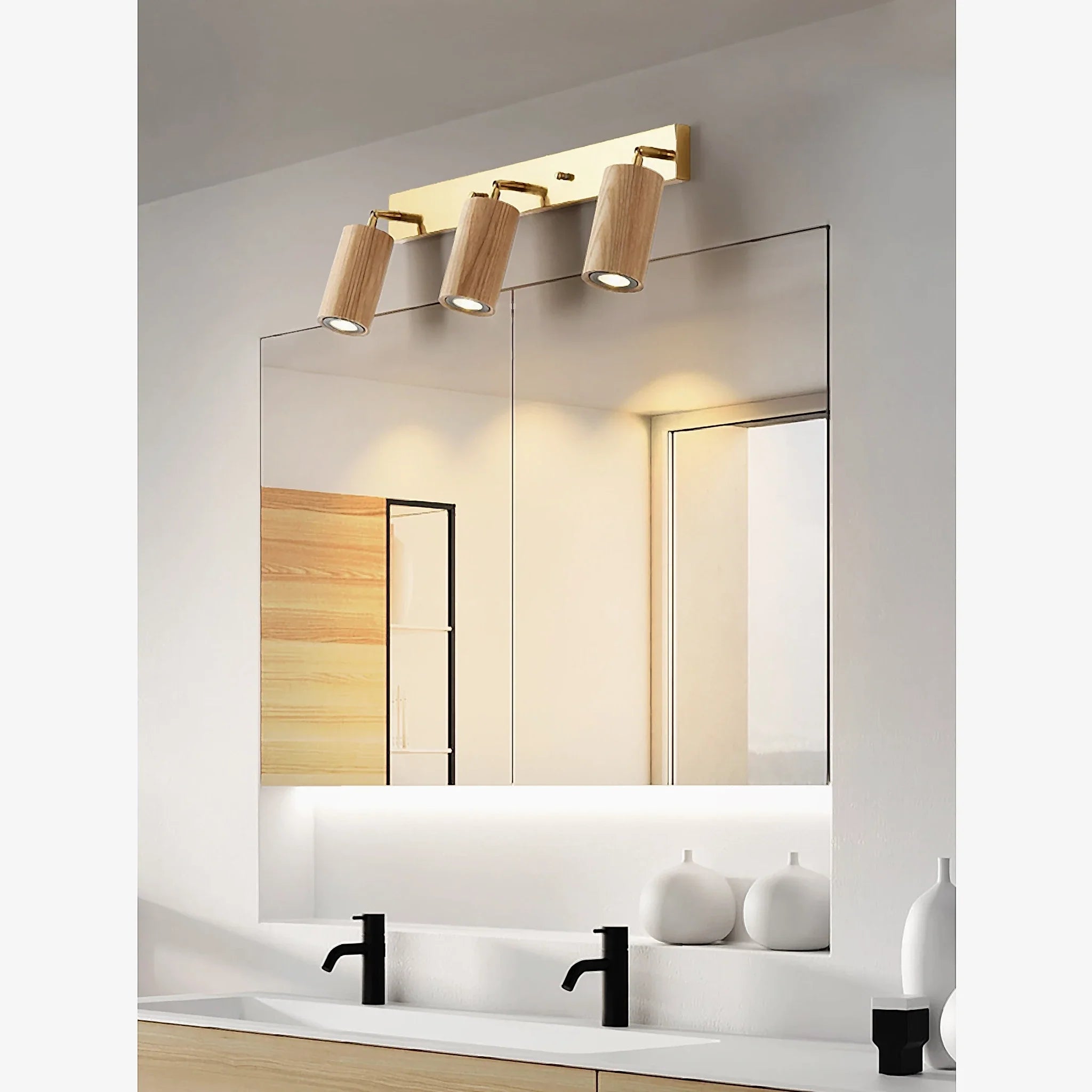 Sevilla | Creative Cylinder Wooden LED Wall Lamp