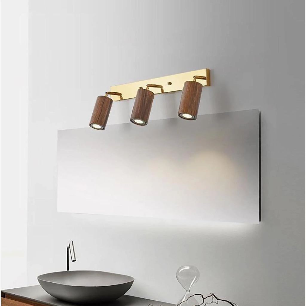 Sevilla | Creative Cylinder Wooden LED Wall Lamp