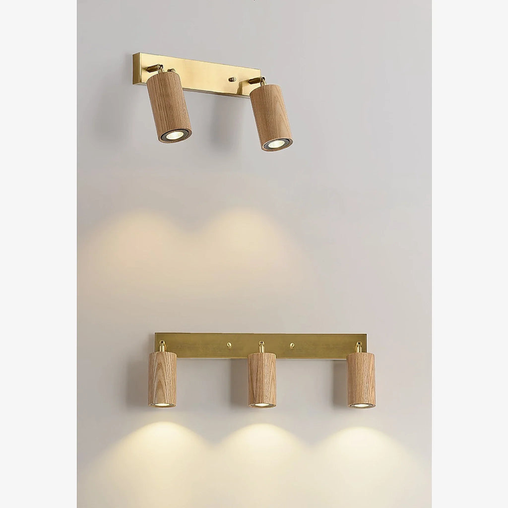 Sevilla | Creative Cylinder Wooden LED Wall Lamp
