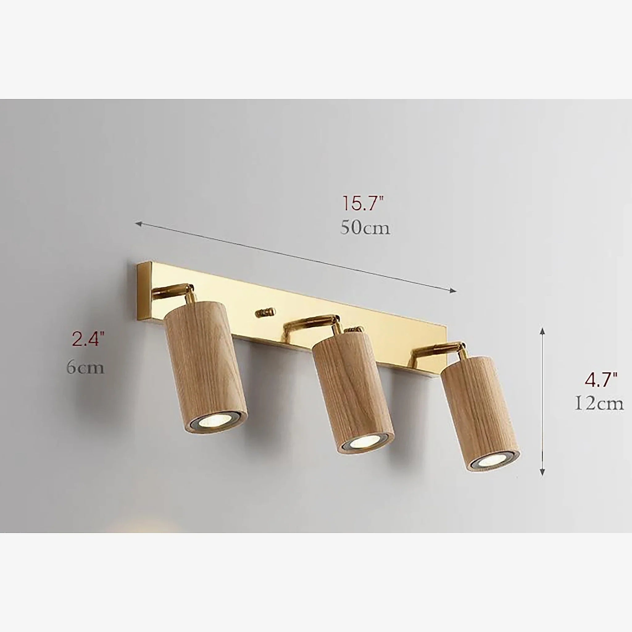 Sevilla | Creative Cylinder Wooden LED Wall Lamp