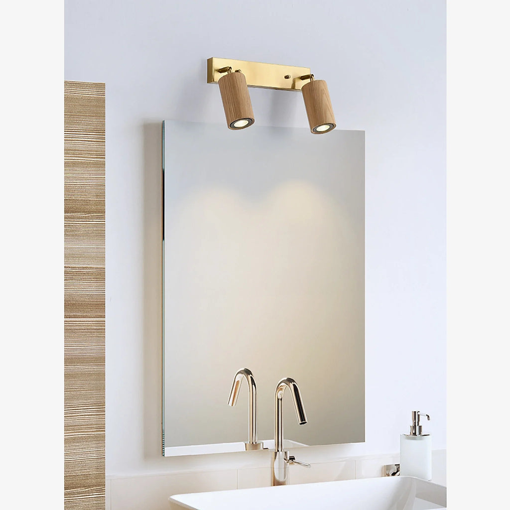 Sevilla | Creative Cylinder Wooden LED Wall Lamp