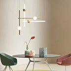 St. Gallen | Stylish Minimalistic Gold Chandelier