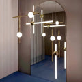 St. Gallen | Stylish Minimalistic Gold Chandelier