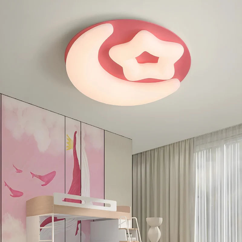 Stavelot | Moon LED Ceiling Lamp For Kids Room