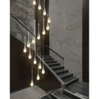 Stresa | Spiral Design Staircase Chandelier
