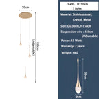 Stresa | Spiral Design Staircase Chandelier