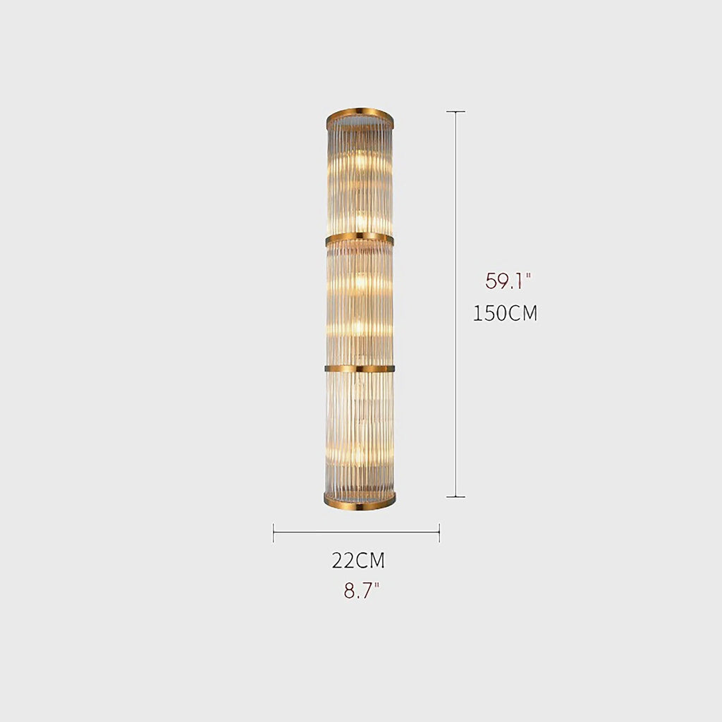 Teruel | Luxury LED Crystal Wall Lamp