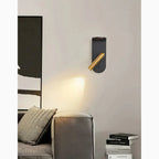 Thusis | Modern Black and Gold Wall Sconce