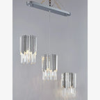 Vevey | Modern Crystal Gold/Chrome Chandelier
