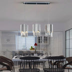 Vevey | Modern Crystal Gold/Chrome Chandelier