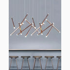 Villars-sur-Var | Long Gold/Chrome/Black Kitchen Lighting