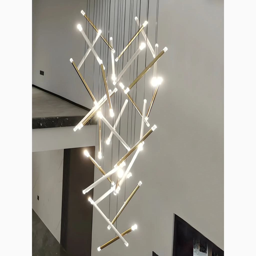 Villars-sur-Var | Long Gold/Chrome/Black Kitchen Lighting