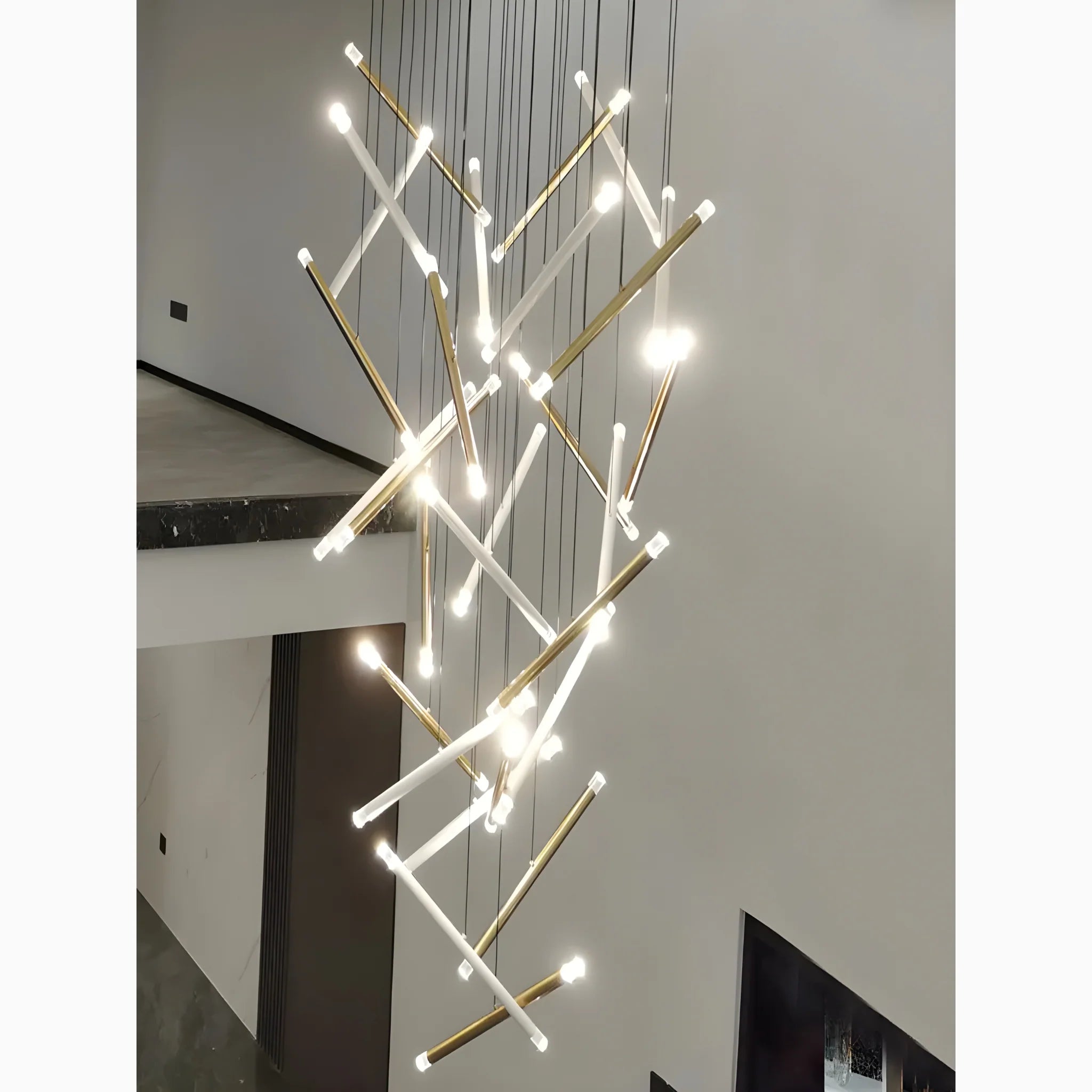 Villars-sur-Var | Long Gold/Chrome/Black Kitchen Lighting